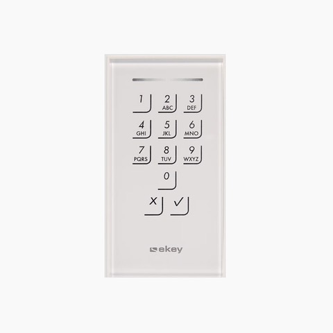 ekey keypad bialy