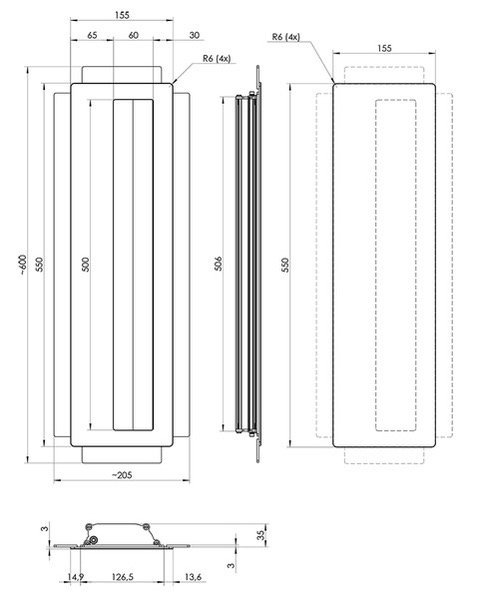 KA1NL 150x550 przekroj