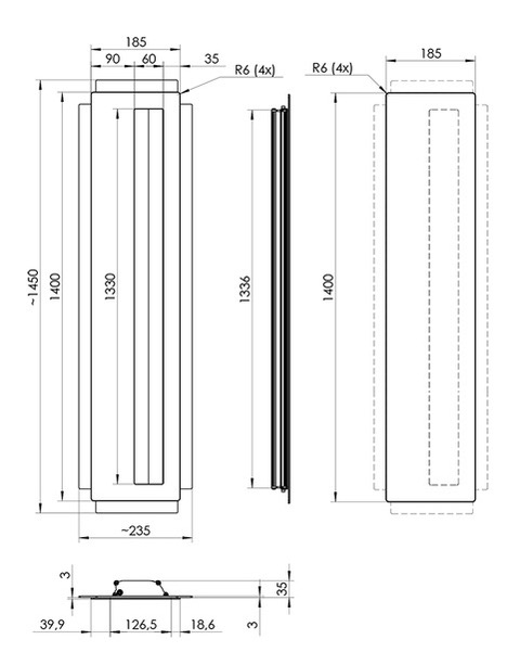 KA1A 155x550 przekroj